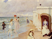 The Day at the Beach - Paul-Gustave Fischer