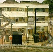 Factory in North London - Lucian Freud