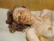 Girl with Closed Eyes - Lucian Freud
