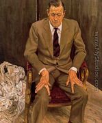 Man in a Chair - Lucian Freud
