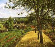 Orchards at Louveciennes - Camille Pissarro