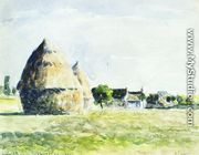 Haystacks I - Camille Pissarro