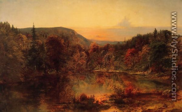 Sunset Landscape - Joseph Morviller