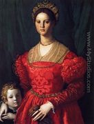 A Young Woman and her Little Boy - Angnolo Bronzino