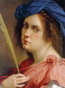 Self-portrait as a Female Martyr - Artemisia Gentileschi