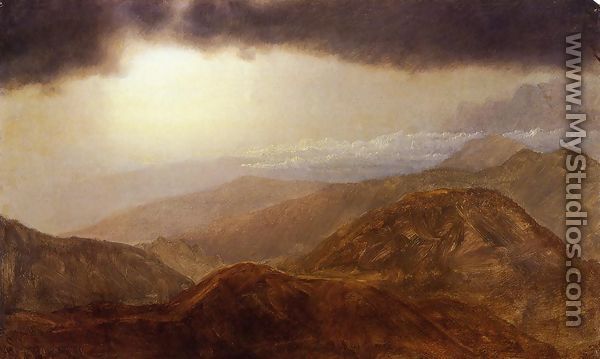Storm in the Mountains I - Frederic Edwin Church