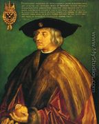 Portrait of Emperor Maximilian - Albrecht Durer