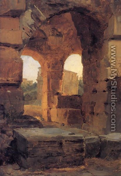 Arches of the Colosseum - Achille-Etna Michallon