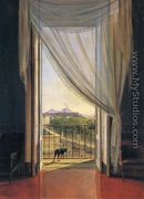 View of Naples through a Window - Franz Ludwig Catel