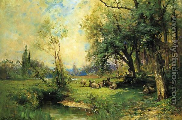 Green Pastures and Still Waters - George Henry Smillie