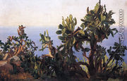 Study of a Prickly Pear - Thomas Fearnley