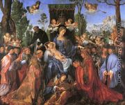 The Altarpiece of the Rose Garlands - Albrecht Durer