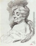 Portrait of Mme Van Rysselberghe - Theo van Rysselberghe