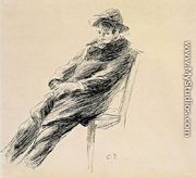 Portrait of Ludovic-Rodo Pissarro - Camille Pissarro
