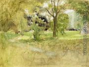 Trees in a Field - Edouard  (Jean-Edouard) Vuillard