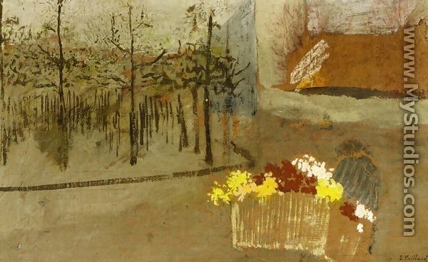 The Florist - Edouard  (Jean-Edouard) Vuillard