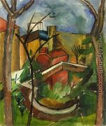 Landscape of Falaise - Raoul Dufy