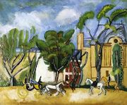 L'avenue du bois - Raoul Dufy