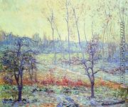Landscape of Givre in the Mist - Gustave Loiseau