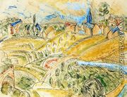 Cubist Landscape with Haystacks - Raoul Dufy