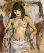 Nude in an Armchair - Jules Pascin