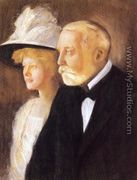 Study for Portrait of Henry Clay Frick and His Daughter, Helen - Edmund Charles Tarbell