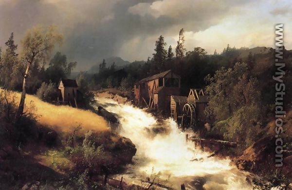 The Old Water Mill I - Herman Herzog