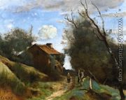 Path Towards a House in the Countryside - Jean-Baptiste-Camille Corot