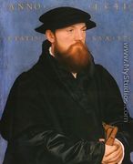 Portrait of De Vos van Steenwijk - Hans, the Younger Holbein
