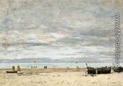 Berck, The Beach at Low Tide I - Eugène Boudin