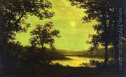 Moonlight on the Columbia River - Ralph Albert Blakelock