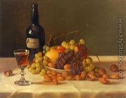Still Life: Fruit and Wine Glass - John Defett Francis