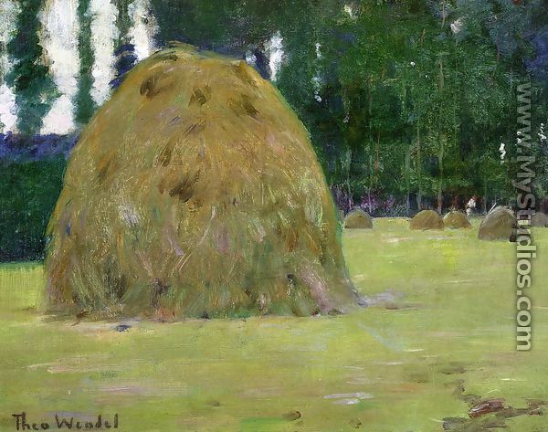 Haystacks in Giverny, France - Theodore Wendel
