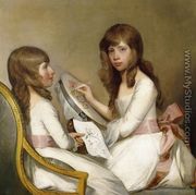 Anna Dorothea Foster and Charlotte Anna Dick - Gilbert Stuart