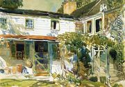 Back of the Old House - Frederick Childe Hassam
