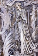 Gudrun Setting Fire to Atli's Palace - Sir Edward Coley Burne-Jones