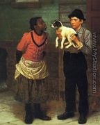 The New Puppy - John George Brown