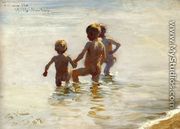 A Summer's Day at Skagen South Beach - Peder Severin Krøyer