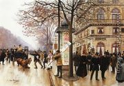Street Scene - Jean-Georges Beraud