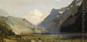 Yosemite South Fork, Looking Eastward from King's River - Frederick Judd  Waugh