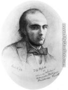 Portrait of William Rossetti - Dante Gabriel Rossetti