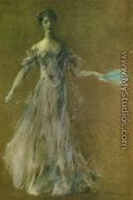 Lady in Lavender Dress - Thomas Wilmer Dewing