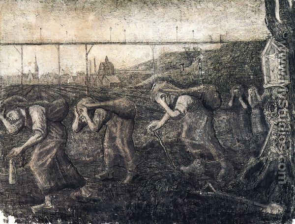 The Bearers of the Burden - Vincent Van Gogh