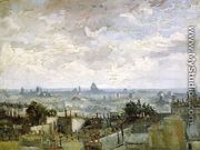 The Roofs of Paris - Vincent Van Gogh