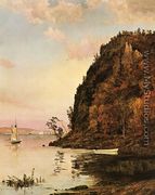 Under the Palisades, in October - Jasper Francis Cropsey