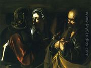 The Denial of St. Peter - (Michelangelo) Caravaggio