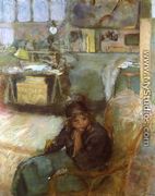 The Studio - Edouard  (Jean-Edouard) Vuillard