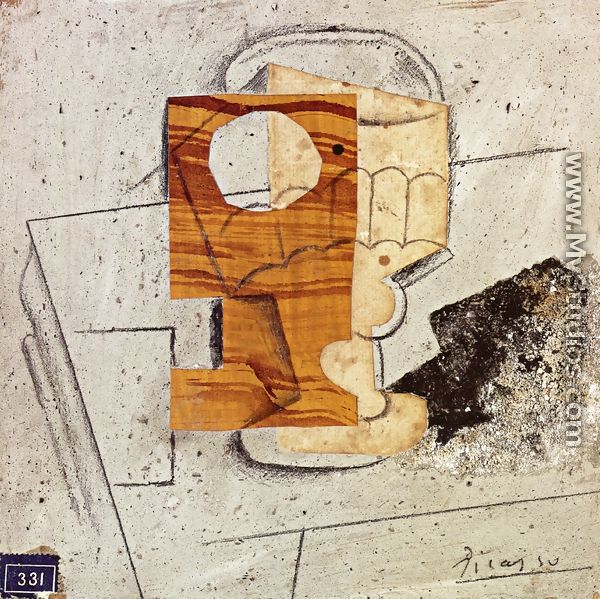 Glass on a Table - Pablo Picasso