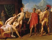 Achilles Receiving the Envoys of Agamemnon I - Jean Auguste Dominique Ingres