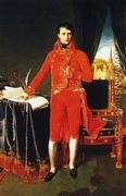 Napoleon Bonaparte in the Uniform of the First Consul - Jean Auguste Dominique Ingres